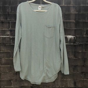 Urban Outfitters Elongated Long Sleeve T